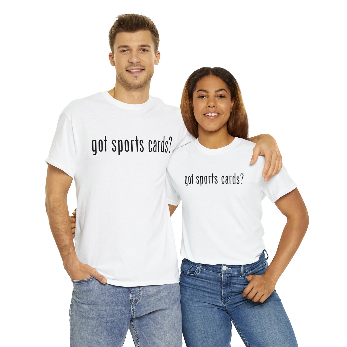"Got Sports Cards?" - Unisex Heavy Cotton Tee | Collector's Casual Apparel